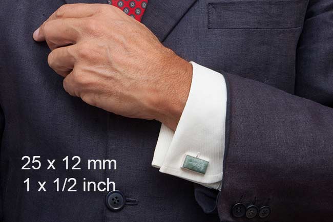Cufflinks size 25mm