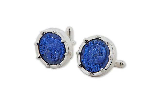 Cufflinks with protective balls