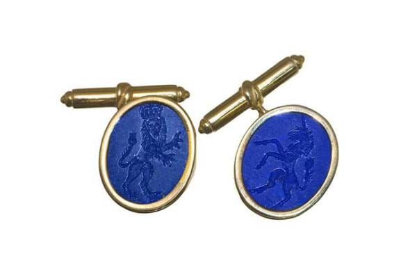 Custom cufflinks designer by Regnas Jewelry - Send us your designs