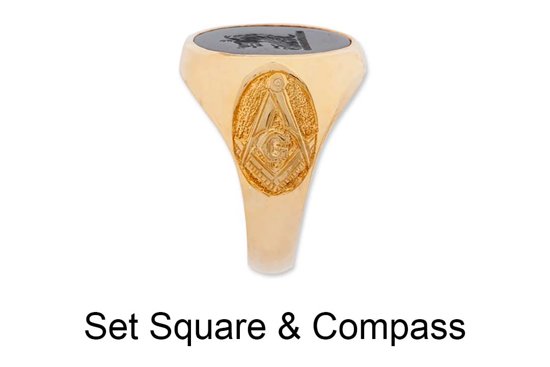 Set Square & Compass Ring Shoulders