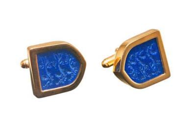 Custom cufflinks designer by Regnas Jewelry - Send us your designs